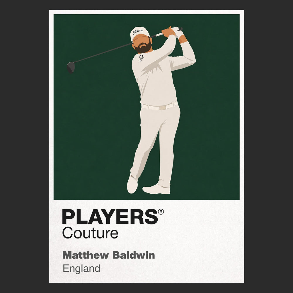 Matthew Baldwin Golf Icon Frame Men's Polo Shirt