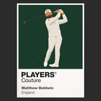 Matthew Baldwin Golf Icon Frame Men's Polo Shirt