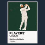 Matthew Baldwin Golf Icon Frame Men's Polo Shirt