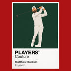 Matthew Baldwin Golf Icon Frame Men's Polo Shirt