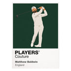 Matthew Baldwin Golf Icon Frame Men's Polo Shirt