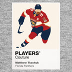 Matthew Tkachuk Panthers Ice Hockey Icon Frame Men's T-Shirt – image 7
