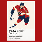Matthew Tkachuk Panthers Ice Hockey Icon Frame Men's T-Shirt – image 10