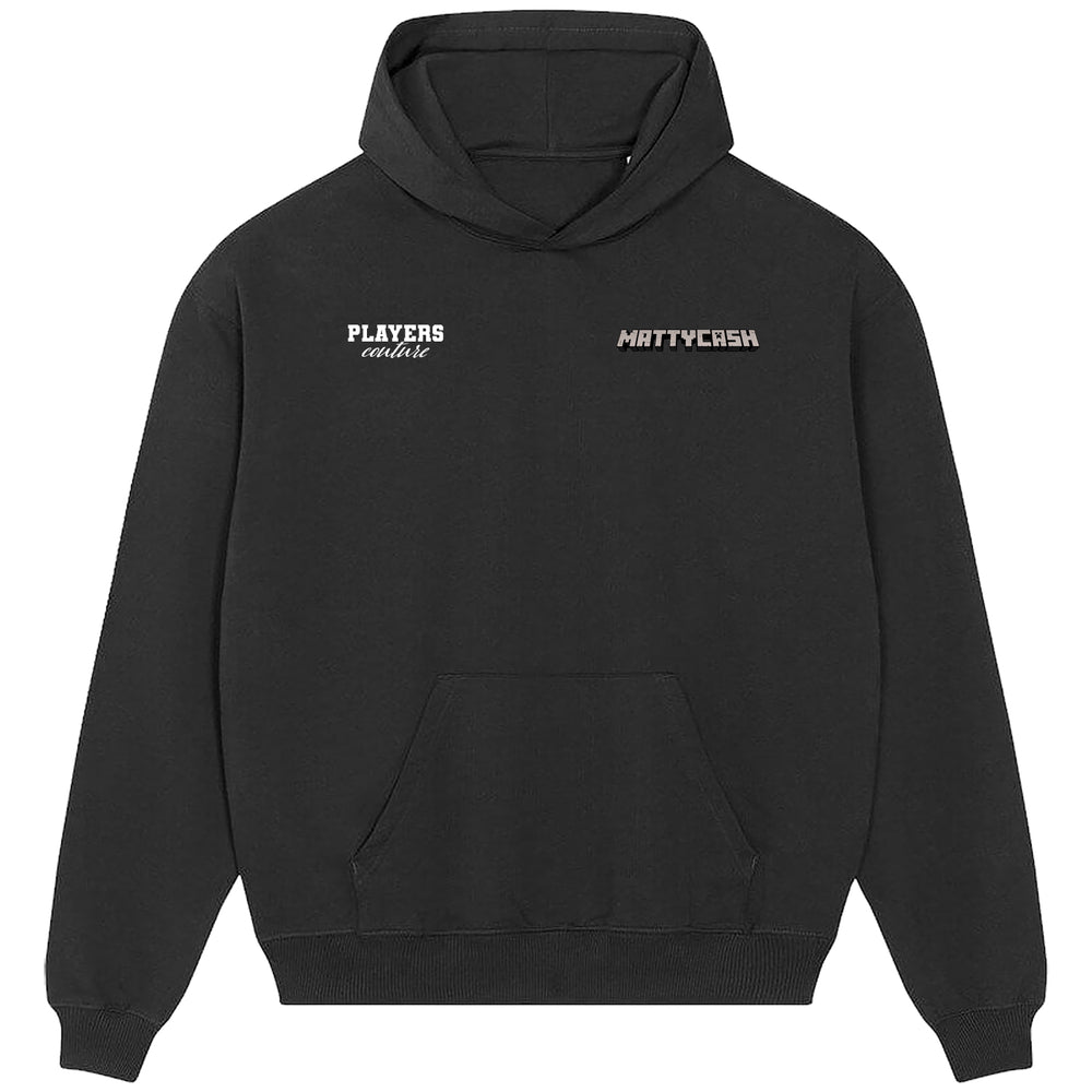 Matty Cash Logo Players Couture Men's Casual Hoodie Black