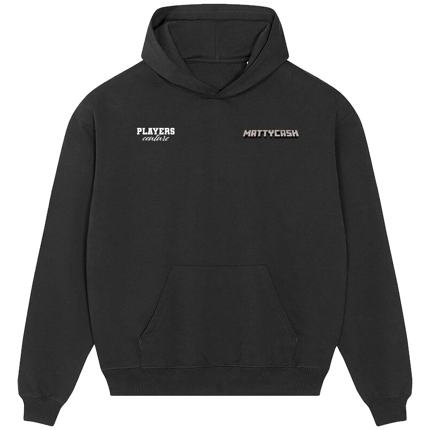 Matty Cash Logo Players Couture Men's Casual Hoodie Black