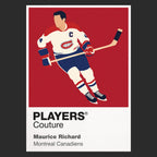 Maurice Richard Canadiens Ice Hockey Icon Frame Men's Hoodie – image 9