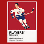 Maurice Richard Canadiens Ice Hockey Icon Frame Men's Hoodie – image 7