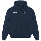 Max Dowman Logo Players Couture Men's Casual Hoodie Navy