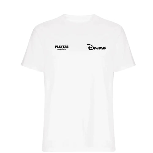Max Dowman Logo Players Couture Mens T-Shirt White