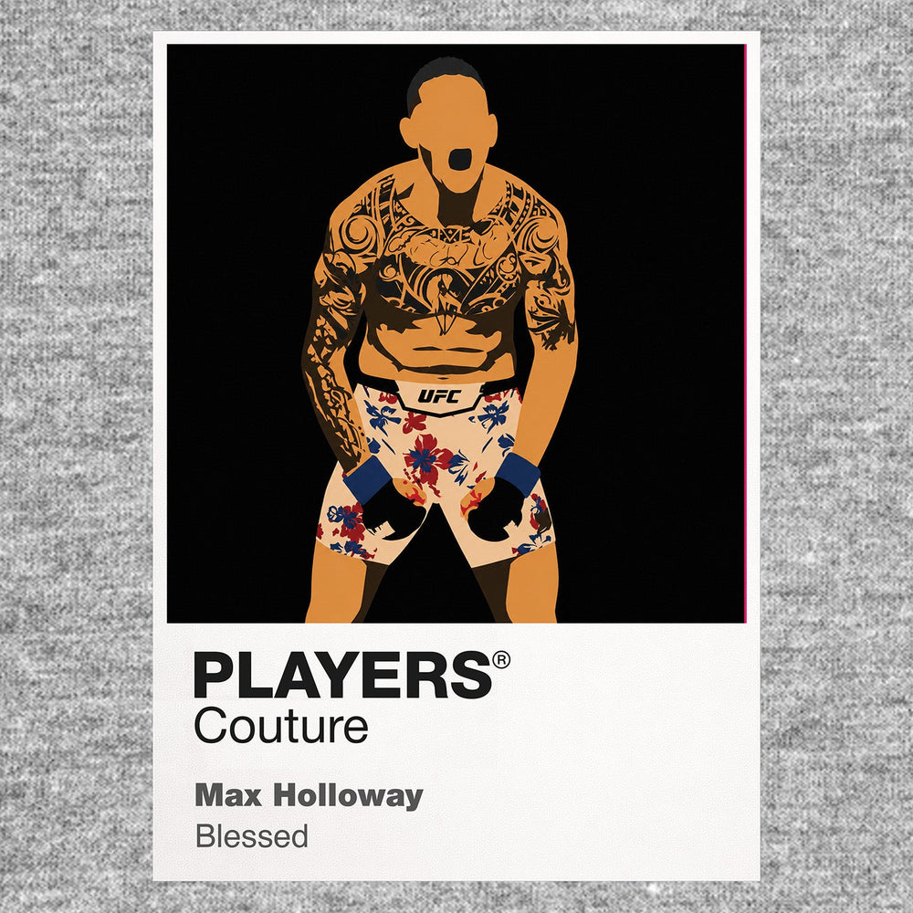 Max Holloway UFC Icon Frame Men's Hoodie