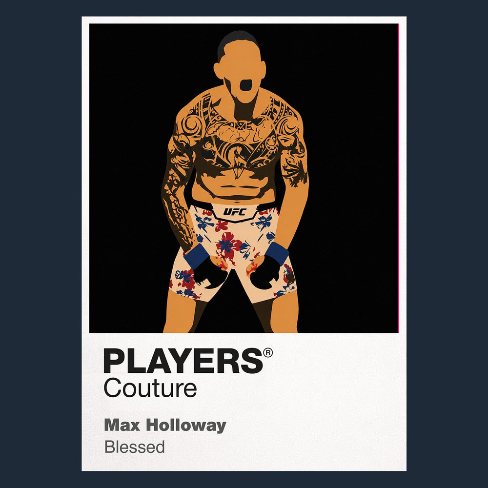 Max Holloway UFC Icon Frame Men's Hoodie
