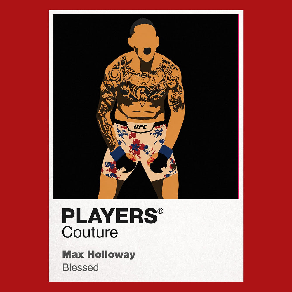 Max Holloway UFC Icon Frame Men's Hoodie