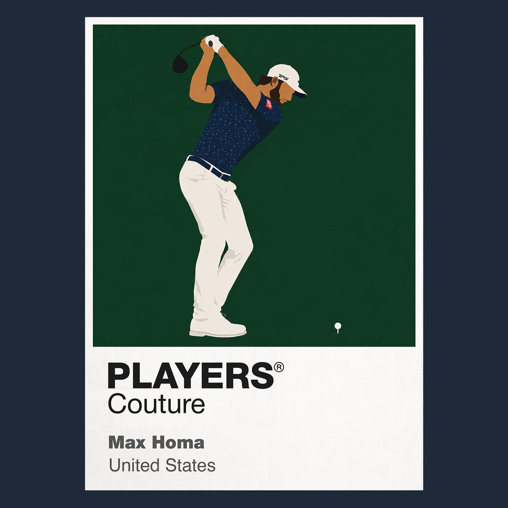 Max Homa Golf Icon Frame Men's Polo Shirt