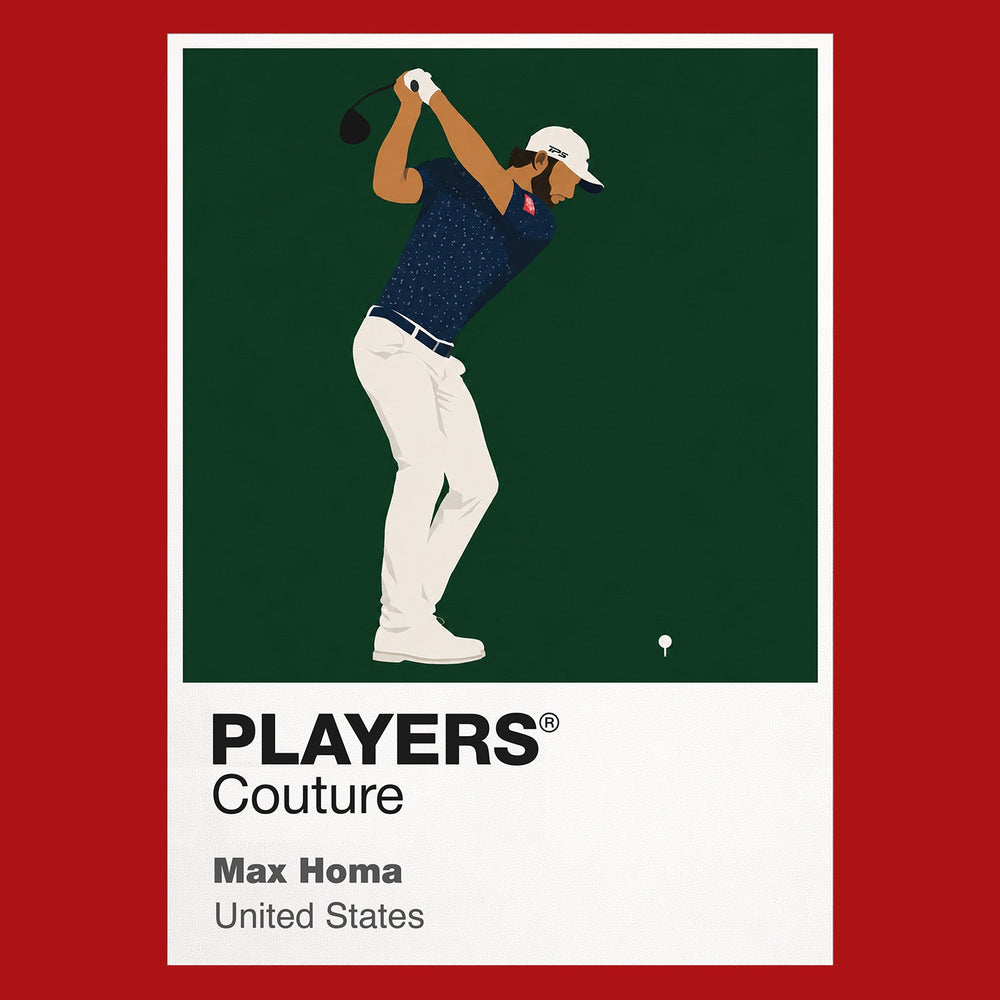 Max Homa Golf Icon Frame Men's Polo Shirt