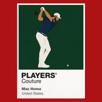 Max Homa Golf Icon Frame Men's Polo Shirt
