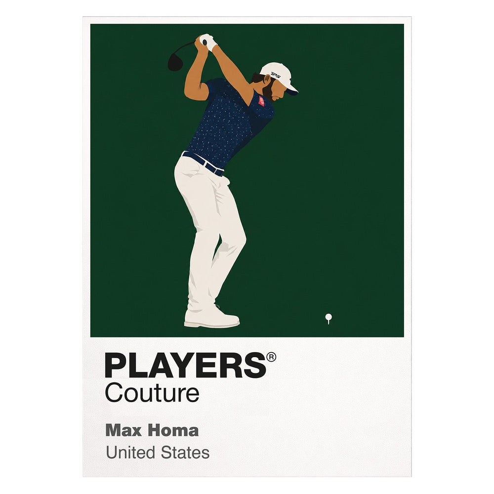 Max Homa Golf Icon Frame Men's Polo Shirt