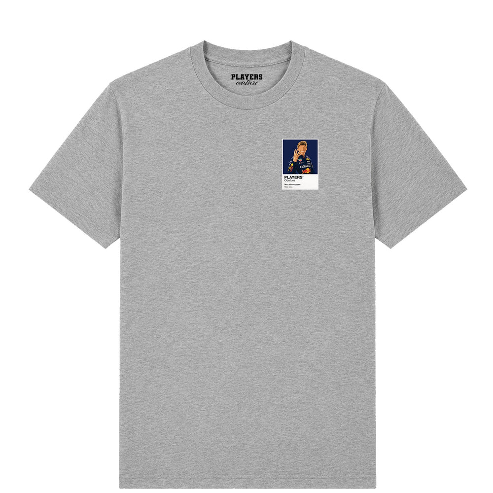 Max Verstappen Formula 1 T-shirt – mens grey tshirt view
