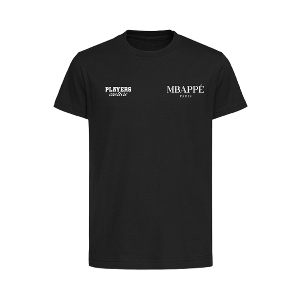 Mbappe Logo Players Couture Kids T-Shirt Black
