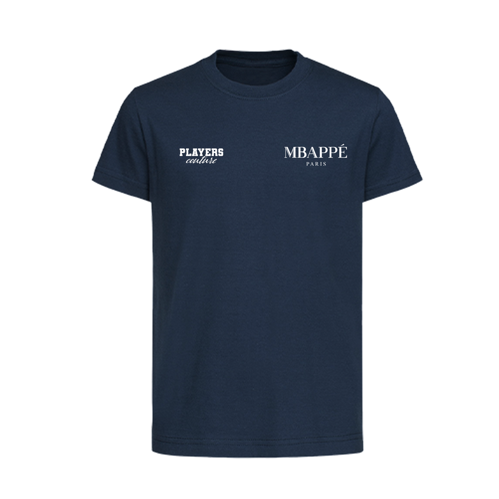 Mbappe Logo Players Couture Kids T-Shirt Navy