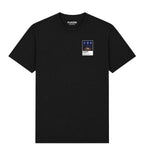 Mbappé, Messi and Neymar PSG Icons in Lights Frame Men's T-Shirt in Black