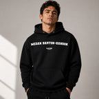 Megan Barton-Hanson name-print hoodie - black
