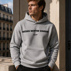 Megan Barton-Hanson name-print hoodie - grey