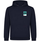 Mercedes Lewis Hamilton Formula 1 hoodie – mens navy hoodie view