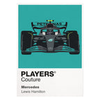Mercedes Lewis Hamilton Formula 1 T-shirt – white view