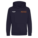 Lionel Messi Logo 1 Players Couture Kids Hoodie Navy