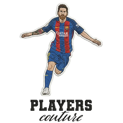 Lionel Messi Barcelona Badge - Icon Design