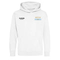 Lionel Messi Logo 3 Players Couture Kids Hoodie White