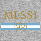 Lionel Messi Argentina Logo Players Couture Mens T-Shirt
