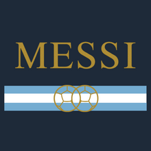Lionel Messi Logo 3 Players Couture Kids Hoodie