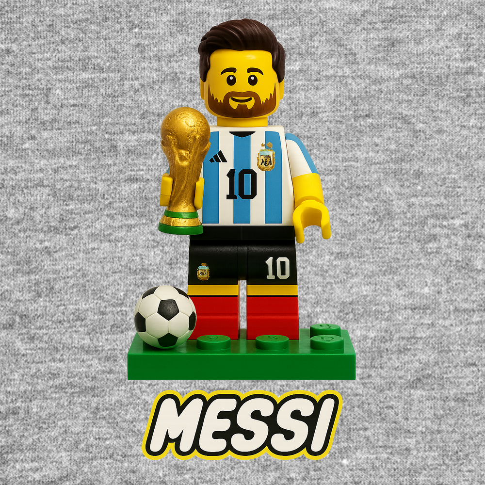 Lionel Messi Toy Logo Players Couture Mens T-Shirt