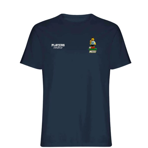 Lionel Messi Toy Logo Players Couture Mens T-Shirt Navy