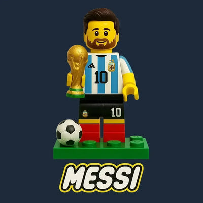 Lionel Messi Toy Logo - Icon Design