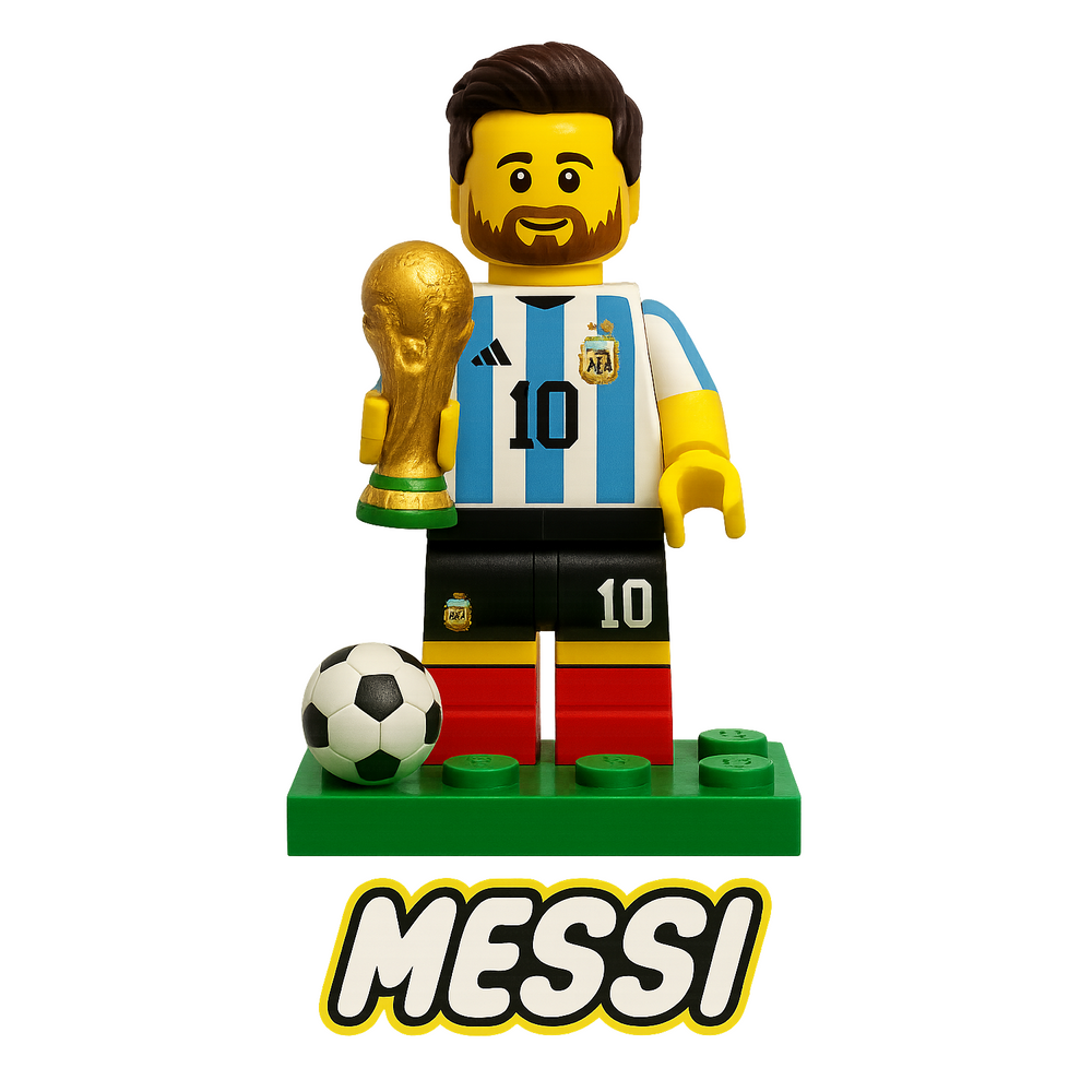 Lionel Messi Toy Logo Players Couture Mens T-Shirt