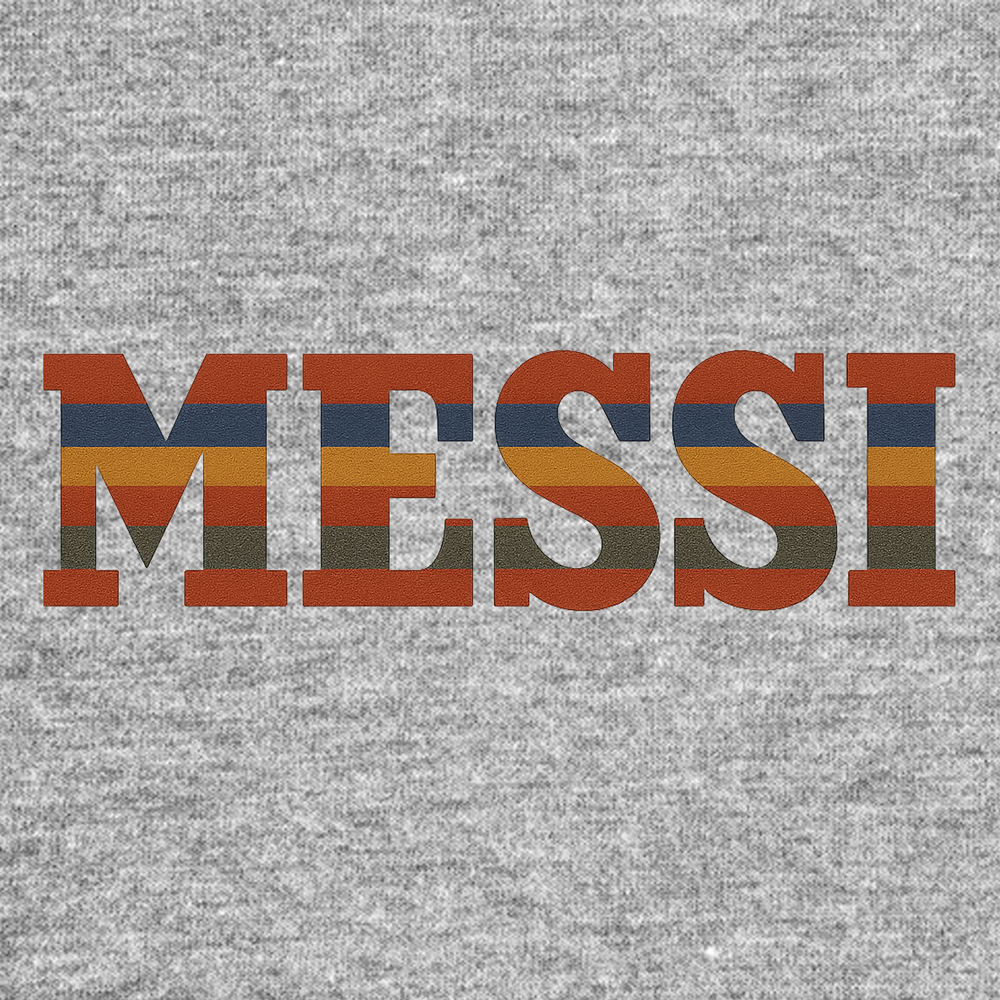 Lionel Messi Logo 1 Players Couture Men's Casual Hoodie