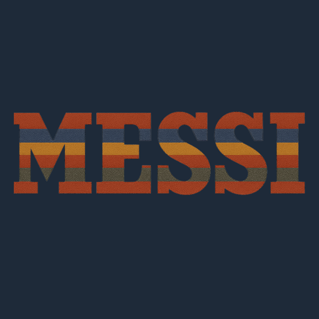Lionel Messi Classic Logo Players Couture Mens T-Shirt
