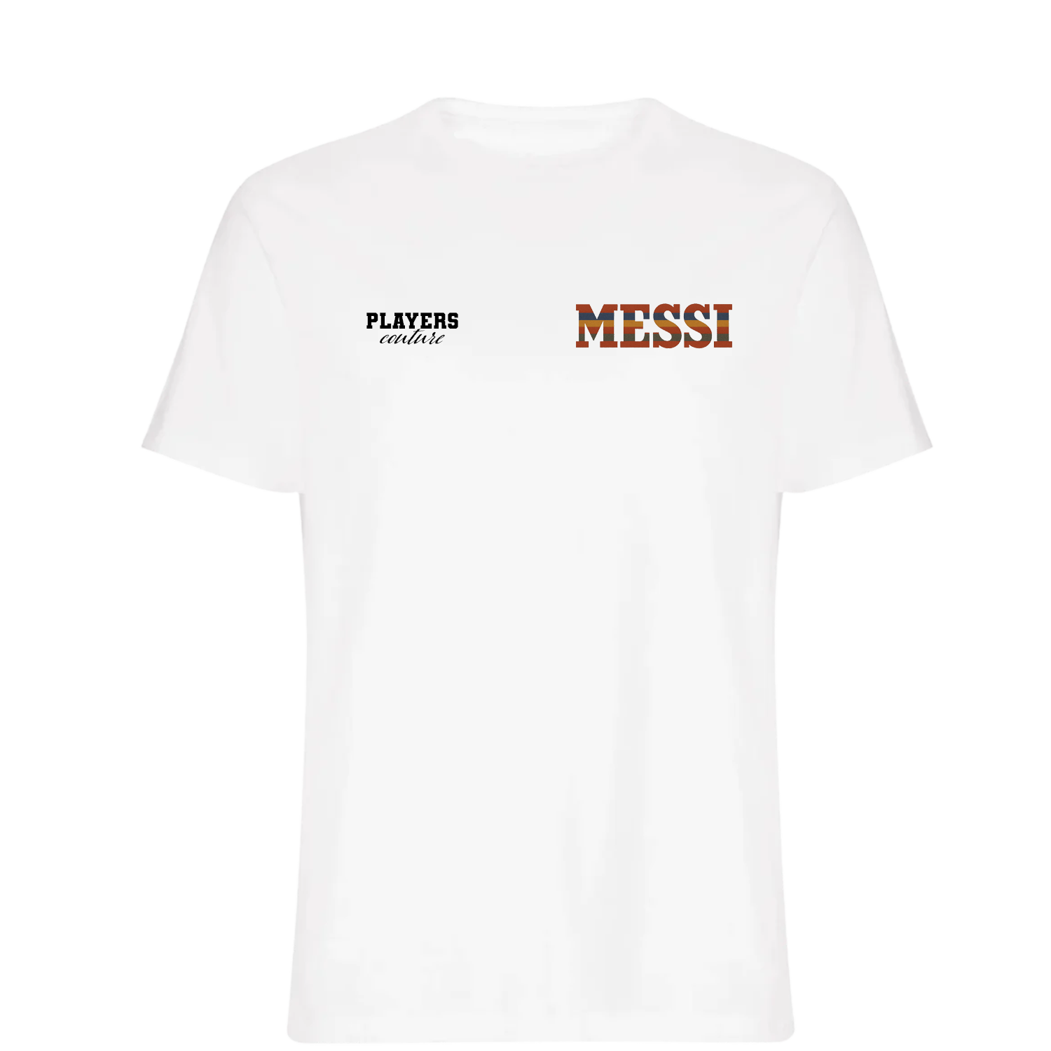 Lionel Messi Classic Logo Players Couture Mens T-Shirt