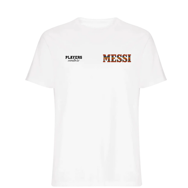 Lionel Messi Classic Logo Players Couture Mens T-Shirt