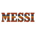 Lionel Messi Classic Logo Players Couture Mens T-Shirt