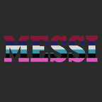 Lionel Messi Colours Logo Players Couture Mens T-Shirt
