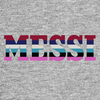 Lionel Messi Colours Logo Players Couture Mens T-Shirt