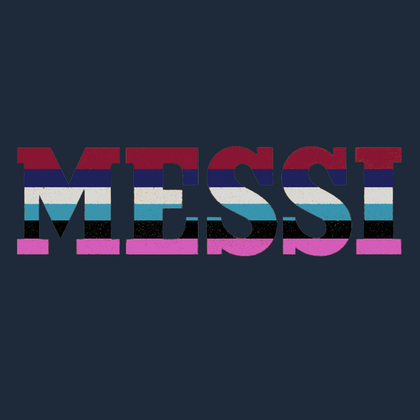 Lionel Messi Logo 2 Players Couture Men's Casual Hoodie