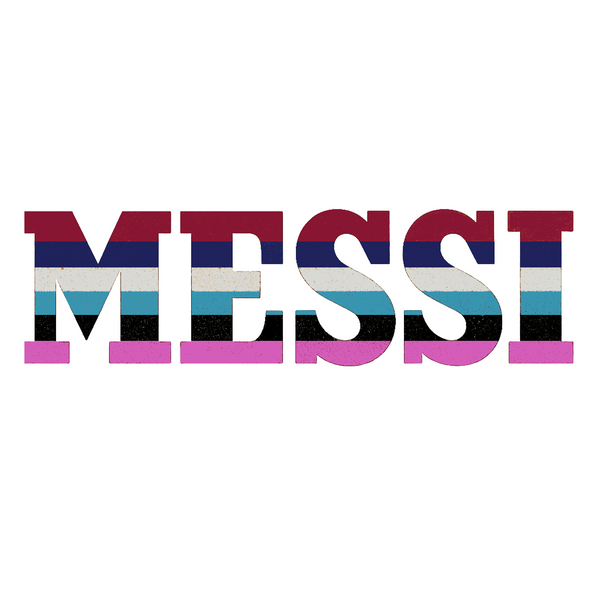 Lionel Messi Logo 2 Players Couture Men's Casual Hoodie
