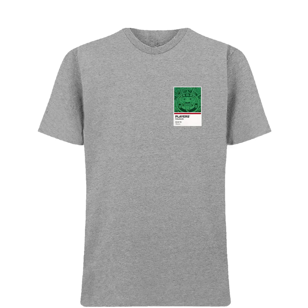 Mexico t-shirt – grey men's t-shirt featuring the Mexico Players Couture logo