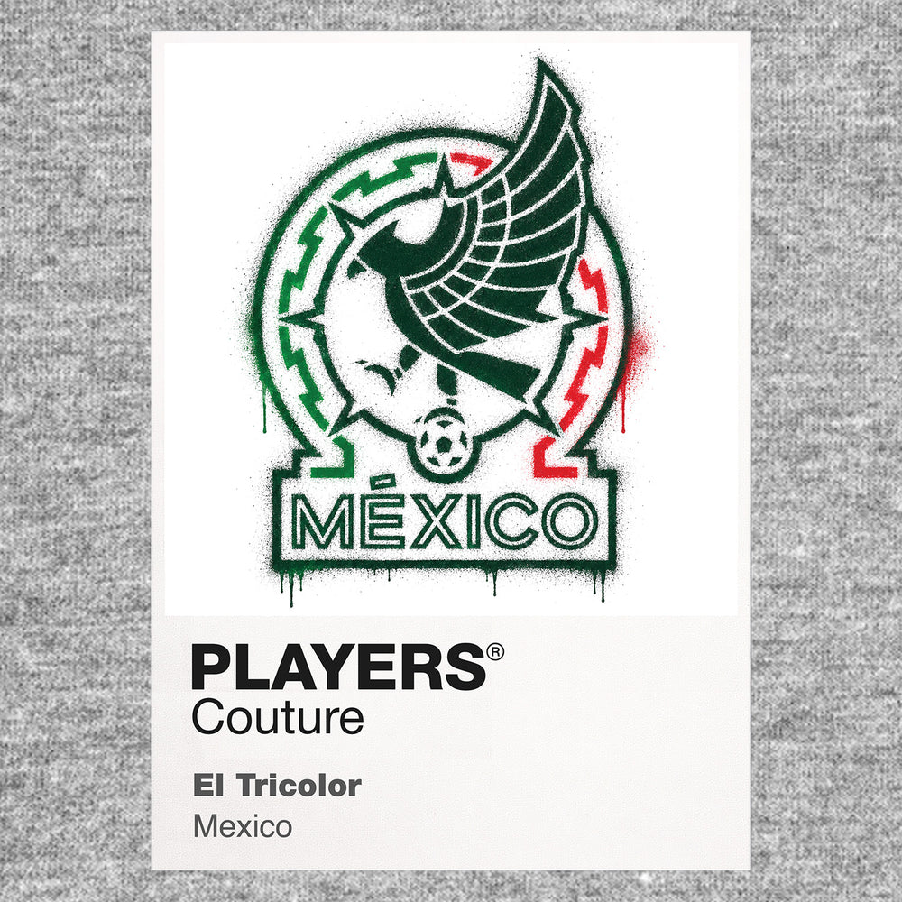 Mexico Logo Graffiti Frame Men's Hoodie - mexico graffiti frame grey