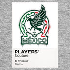 Mexico Logo Graffiti Frame Men's Hoodie - mexico graffiti frame grey