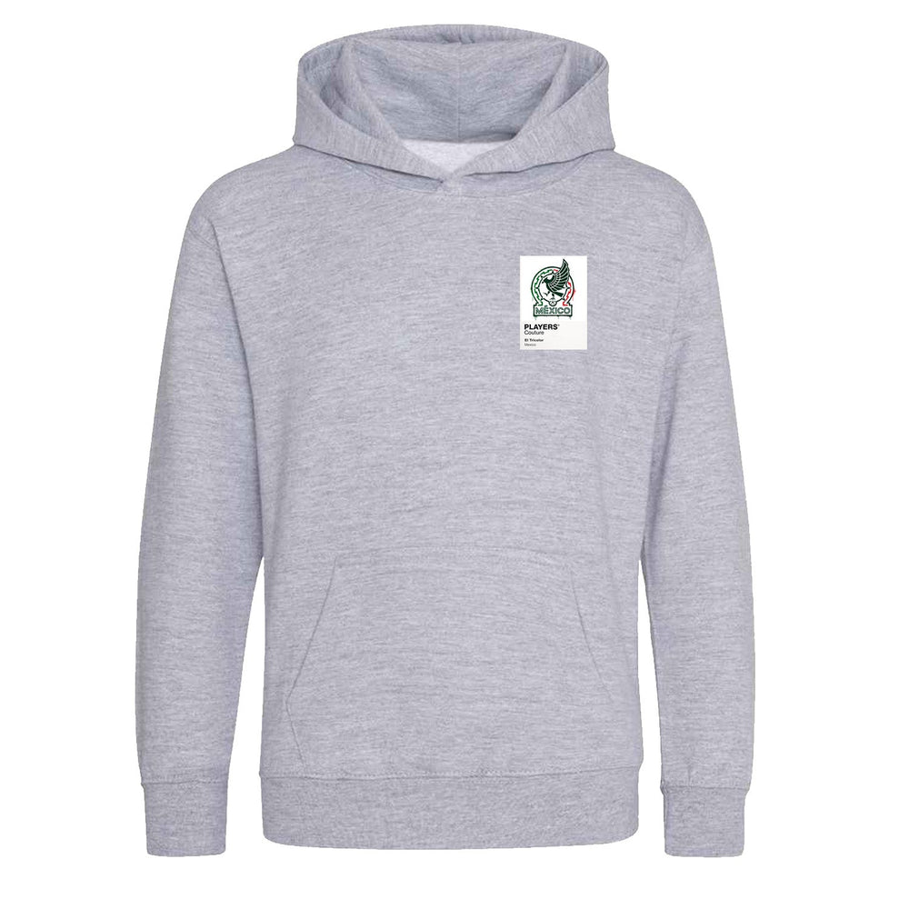 Mexico Graffiti Frame Kids Hoodie - mexico graffiti frame kids grey hoodie